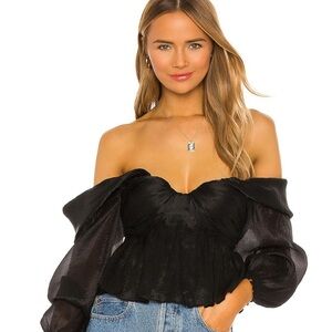 House of Harlow x Revolve Burna Blouse